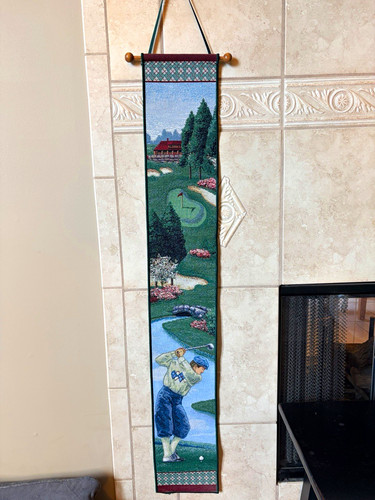 Vtg tapestry golf - ,