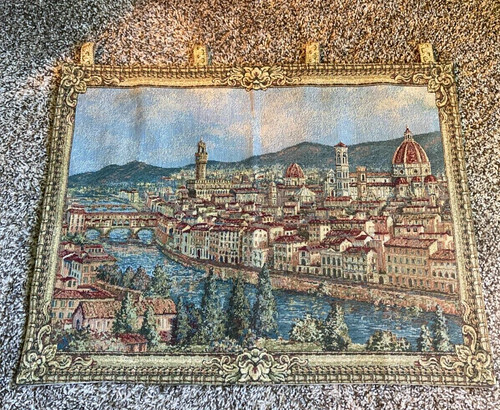 Woven tapestry venice italy - woven,