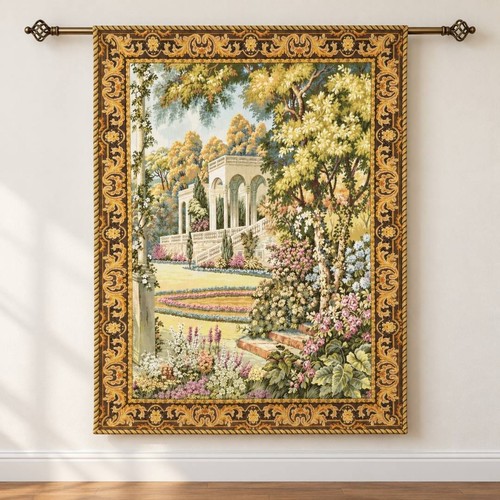 Vintage european villa garden - european,