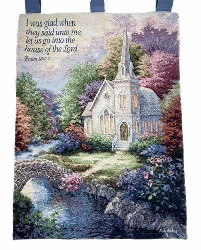 Wall tapestry church psalm - tapestry,