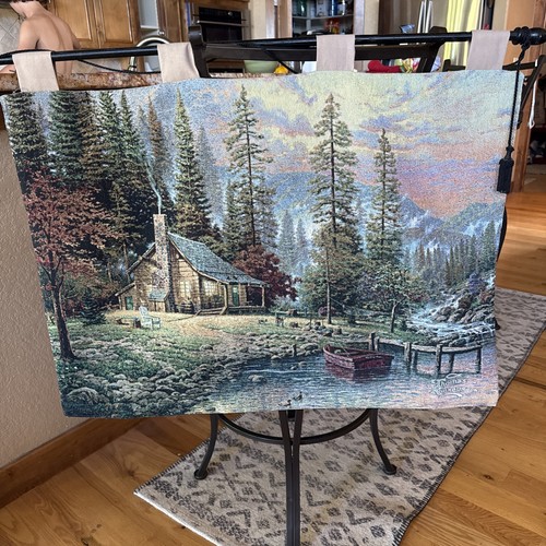 Thomas kinkade tapestry - thomas,