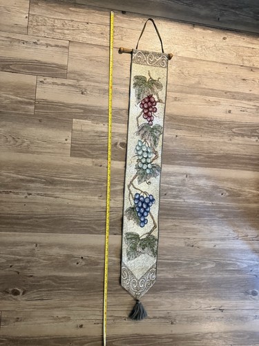 Woven grape vine vertical - woven,