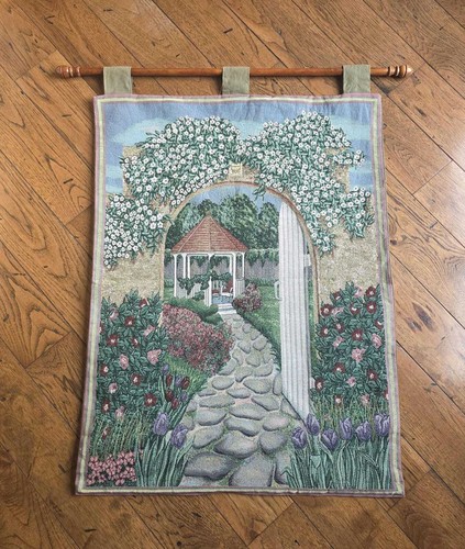 Vintage garden tapestry - garden,