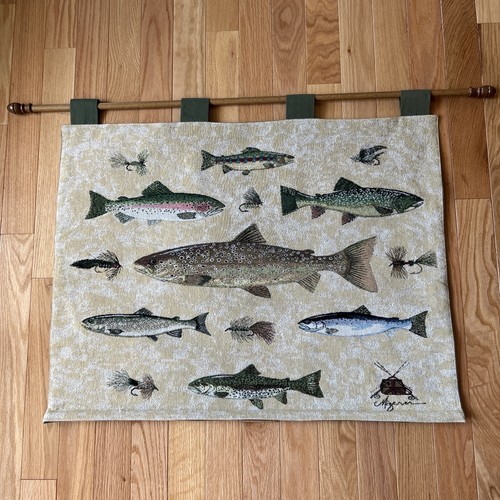 Jacquard tapestry fish lures - tapestry,
