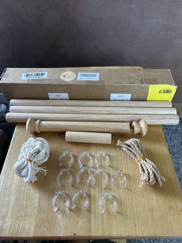Wooden tapestry hanging rod - tapestry,