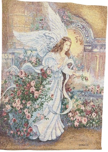 Angel love tapestry wall - angel,
