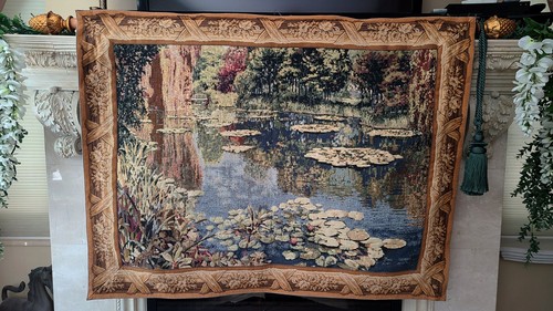 Water lilies wall - lilies, à