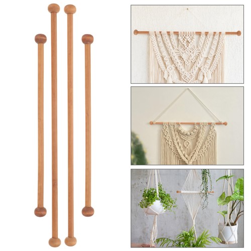 4pcs wood tapestry hanging - wood,
