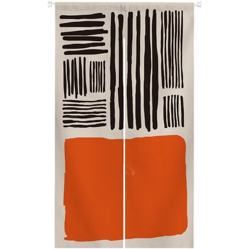 Doorway curtain colour clash - doorway,