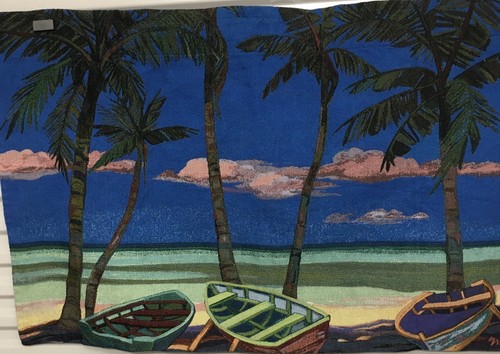 Boats palm trees tropical - boats,