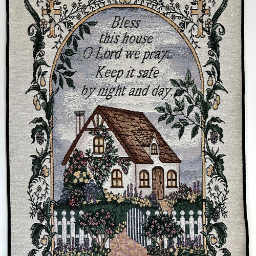 Bless this house tapestry only - bless,