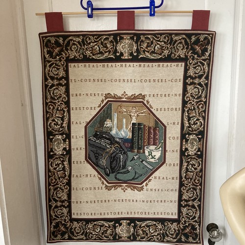 Vintage hanging tapestry - vintage,