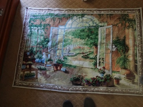 French door garden - 53", 37"