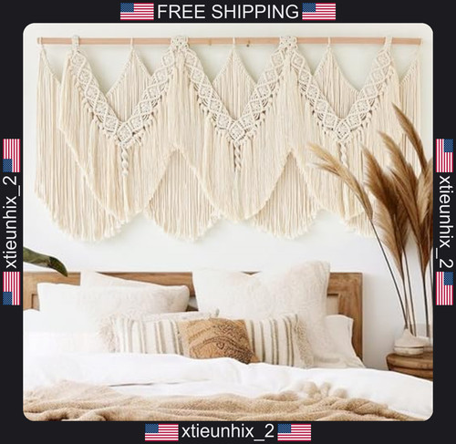 Macrame wall hanging - macrame,